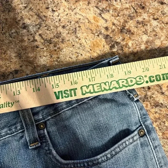 Carhartt Jeans Mens Tag Size 38x34 Blue Denim Straight Leg Relaxed Fit - Picture 6 of 10